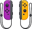 Switch Joy-Con Controllers - Neon Purple & Neon Orange Pair