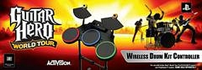 Guitar Hero World Tour Wireless Drum Kit Controller