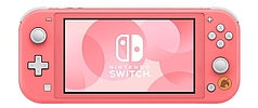 Nintendo Switch Lite Console - Animal Crossing: New Horizons Isabelle's Aloha Pink Edition