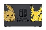Nintendo Switch Dock - Pokemon Let's Go Pikachu & Let's Go Eevee Edition